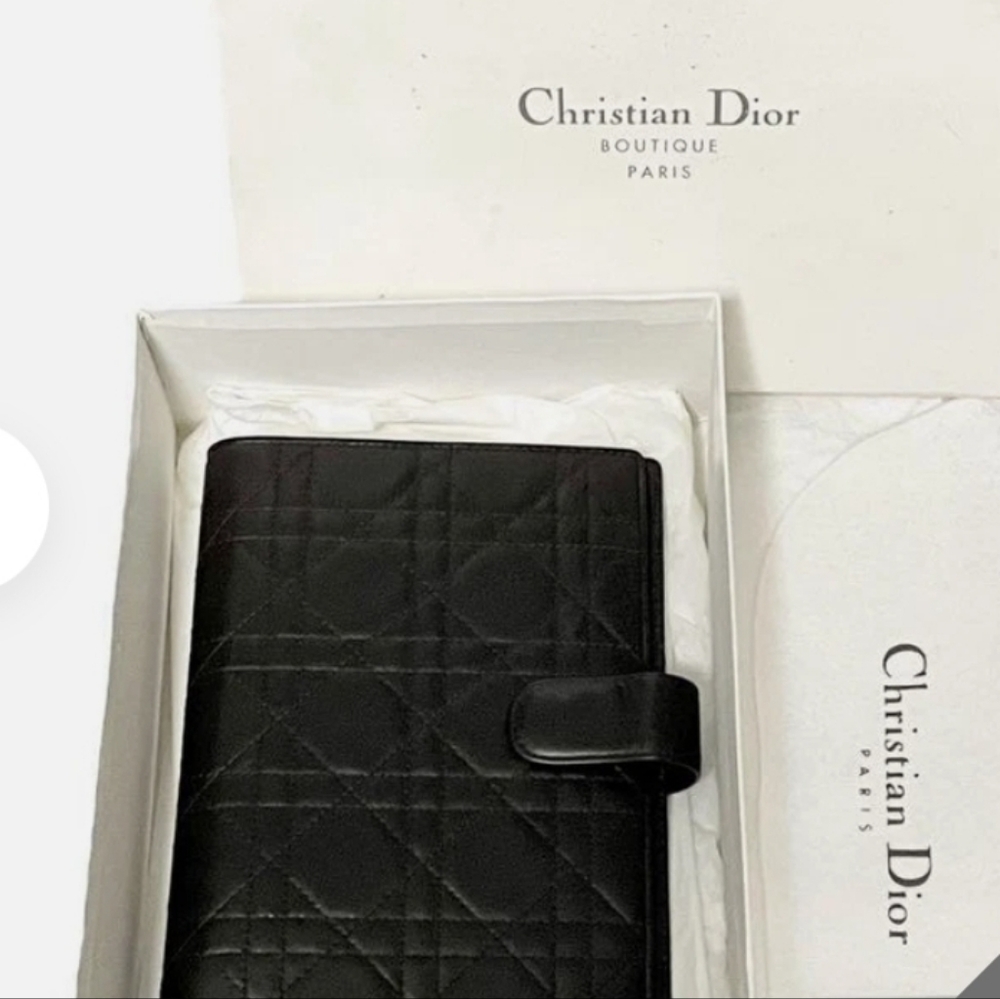 CHRISTIAN DIOR Lambskin Cannage Notebook Agenda with ORIGINAL INCLUSIVE … - Picture 4 of 17